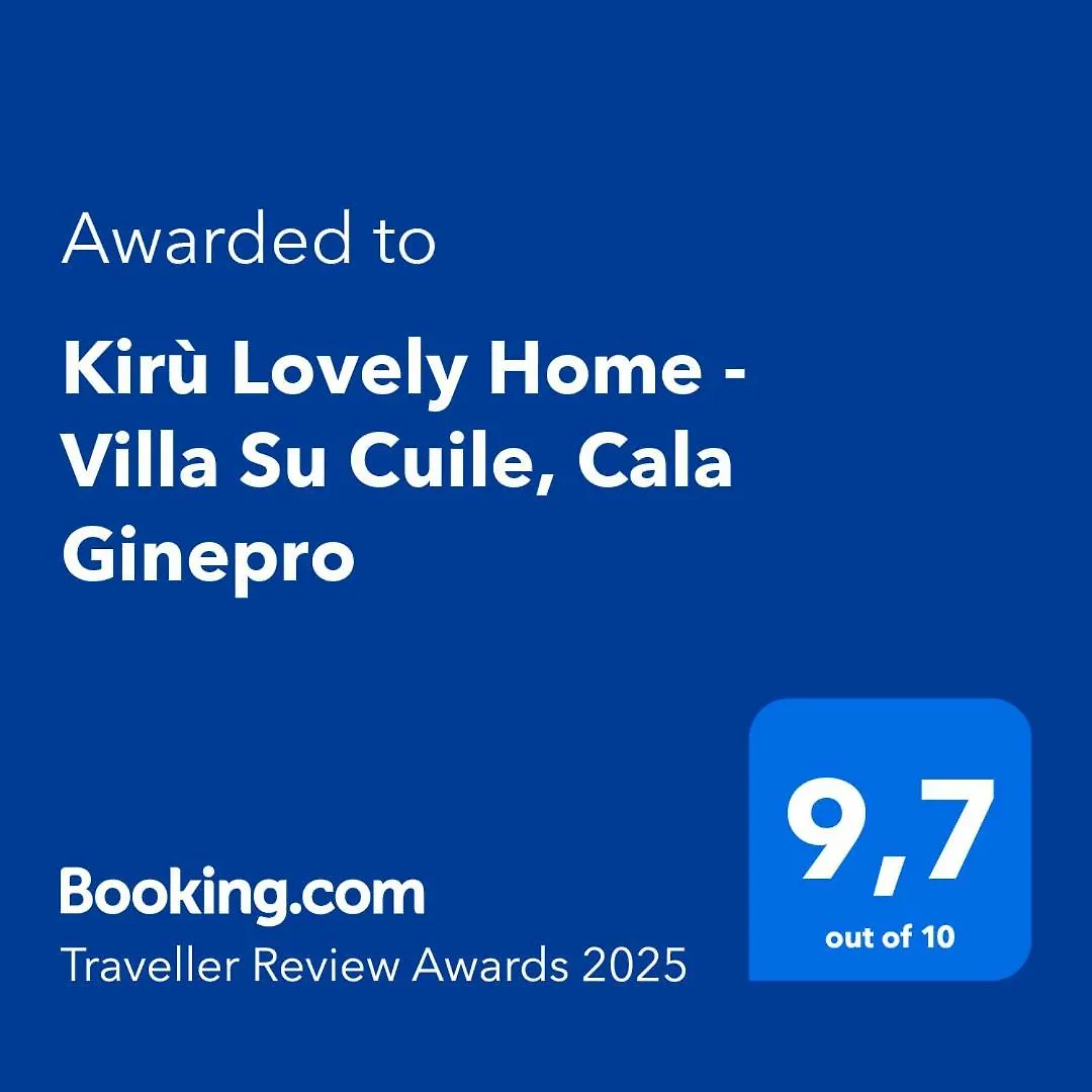 Kiru Lovely Home - Villa Su Cuile, Cala Ginepro Monte Petrosu